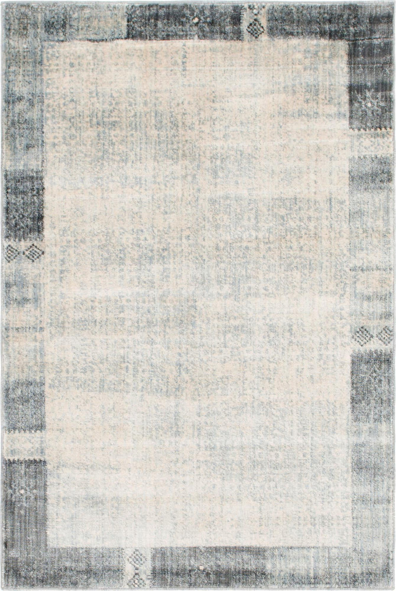 Lunar Luxe Collection Area Rug -  Ganymede Rectangle Gray  lifestyle 2