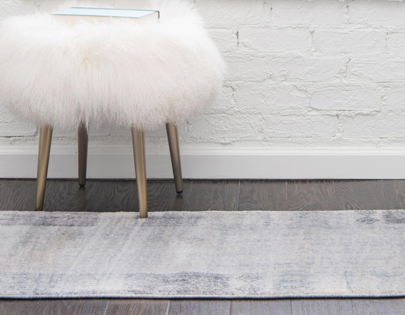 Lunar Luxe Collection Area Rug -  Ganymede Runner Gray  lifestyle 26