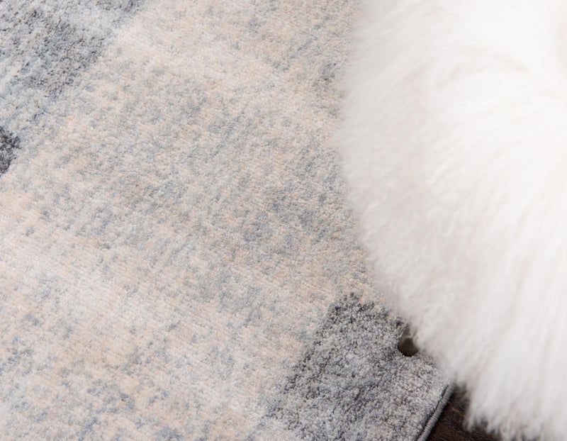 Lunar Luxe Collection Area Rug -  Ganymede Runner Gray  lifestyle 29