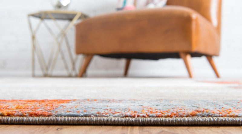 Lunar Luxe Collection Area Rug -  Ganymede Runner Orange  lifestyle 43