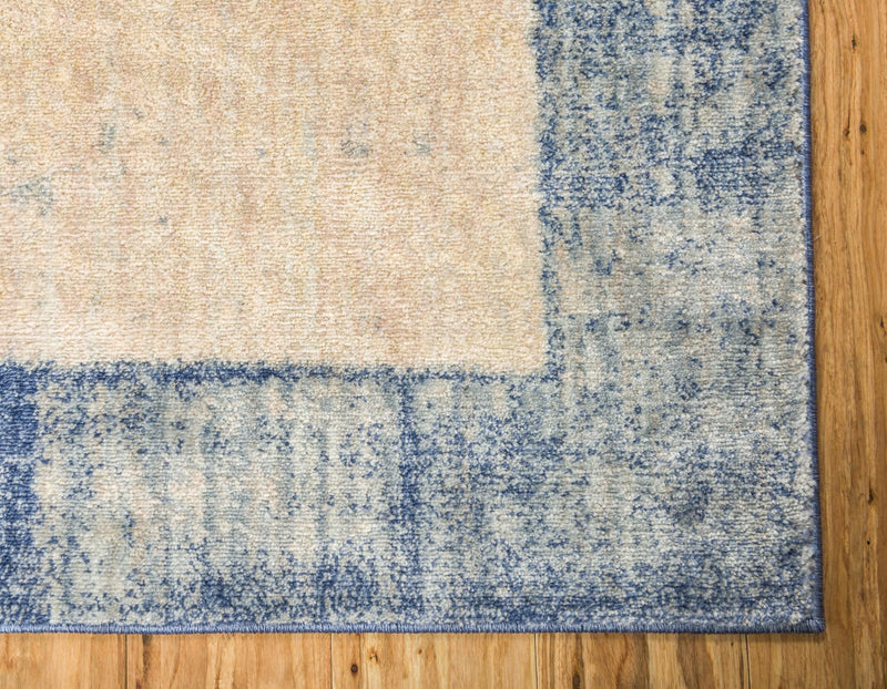 Lunar Luxe Collection Area Rug -  Ganymede Rectangle Blue  lifestyle 17