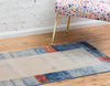 Lunar Luxe Collection Area Rug -  Ganymede Runner Blue  lifestyle 33