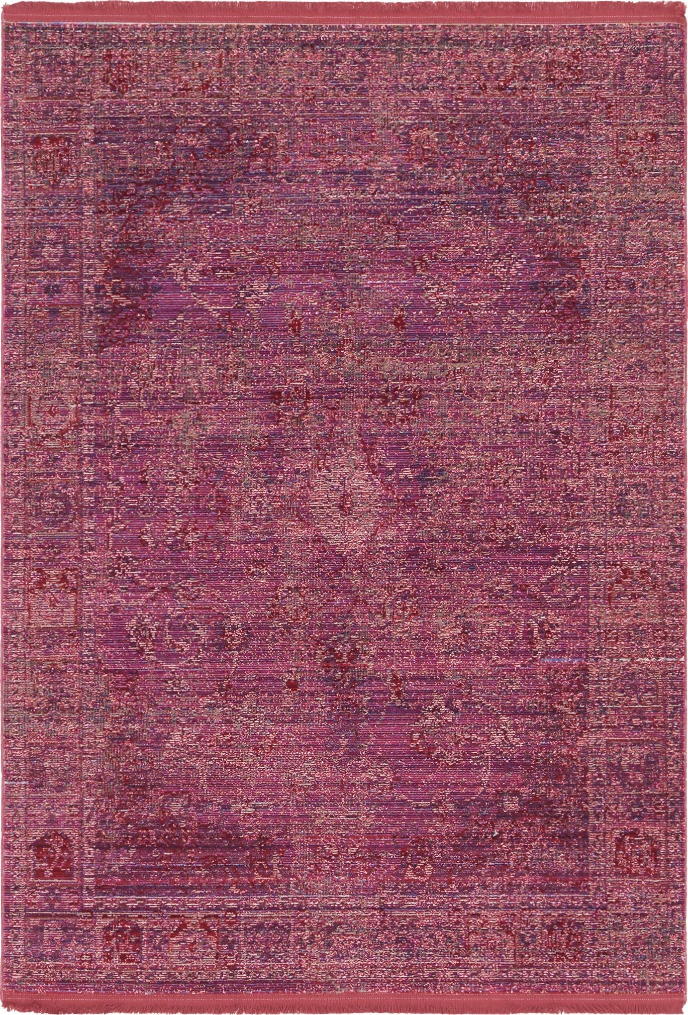 Lagoon Luxe Collection Area Rug -  Sandpiper Rectangle Burgundy Main