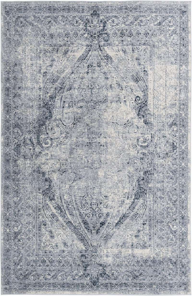 Coastal Manor Collection Area Rug -  Seagrove Rectangle Dark Blue  lifestyle 4