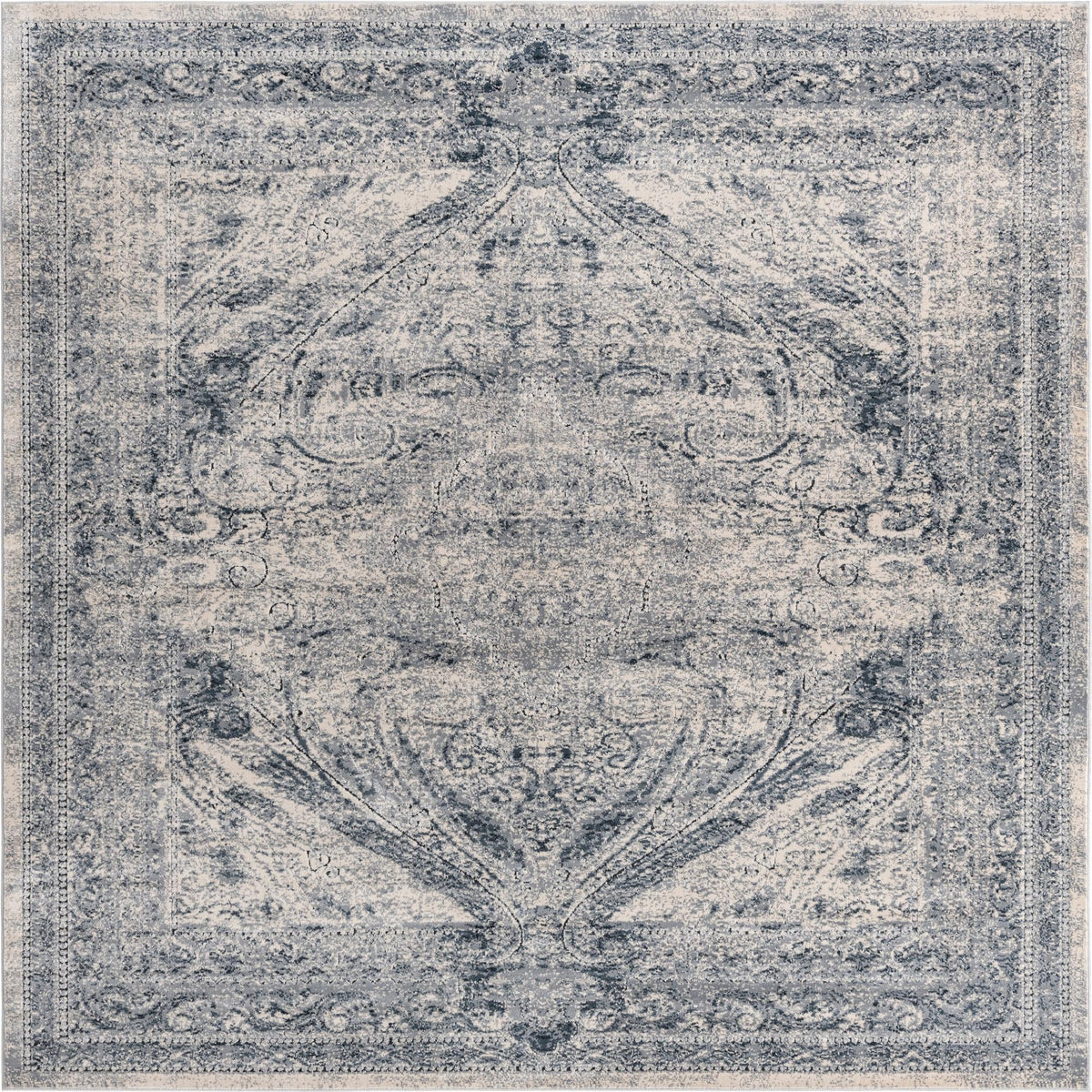 Coastal Manor Collection Area Rug -  Seagrove Square Dark Blue  lifestyle 37