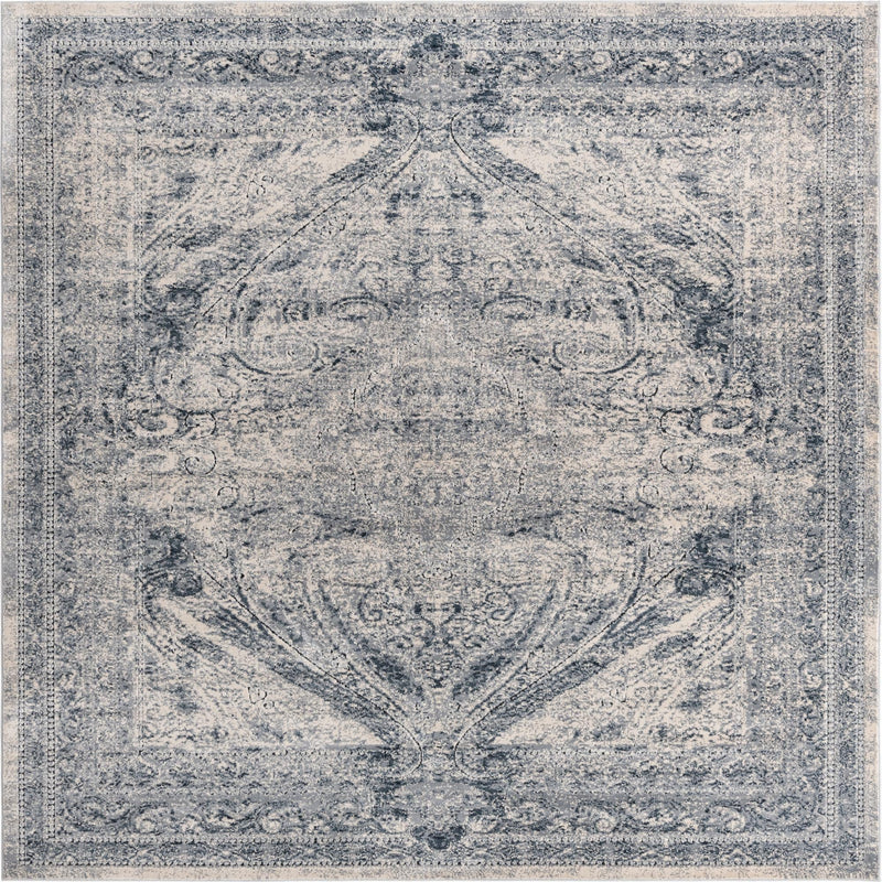 Coastal Manor Collection Area Rug -  Seagrove Square Dark Blue  lifestyle 37