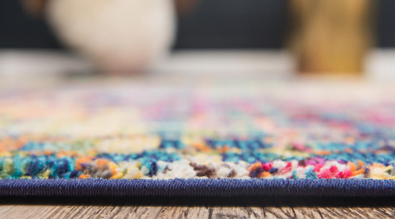 Chromatic Oasis Collection Area Rug -  Tropic Rectangle Multi  lifestyle 14