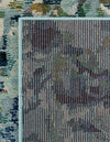 Chromatic Oasis Collection Area Rug -  Lagoon Rectangular Light Blue  lifestyle 60