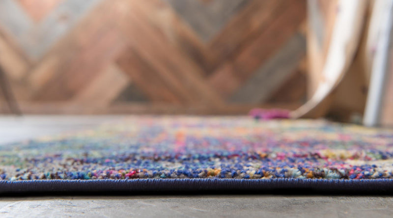 Chromatic Oasis Collection Area Rug -  Tropic Runner Multi  lifestyle 59