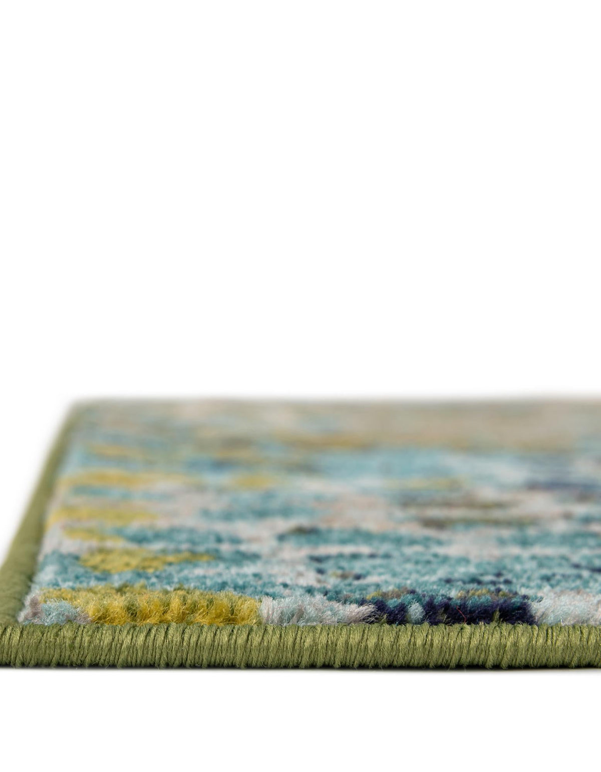 Chromatic Oasis Collection Area Rug -  Tropic Rectangle Blue Green  lifestyle 13