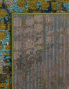 Chromatic Oasis Collection Area Rug -  Tropic Rectangle Blue Green  lifestyle 46