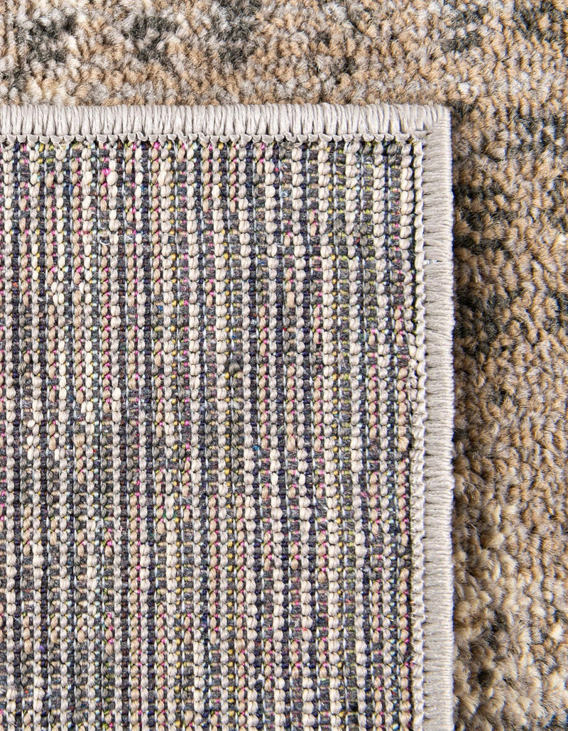 Chromatic Oasis Collection Area Rug -  Tropic Rectangle Gray  lifestyle 45