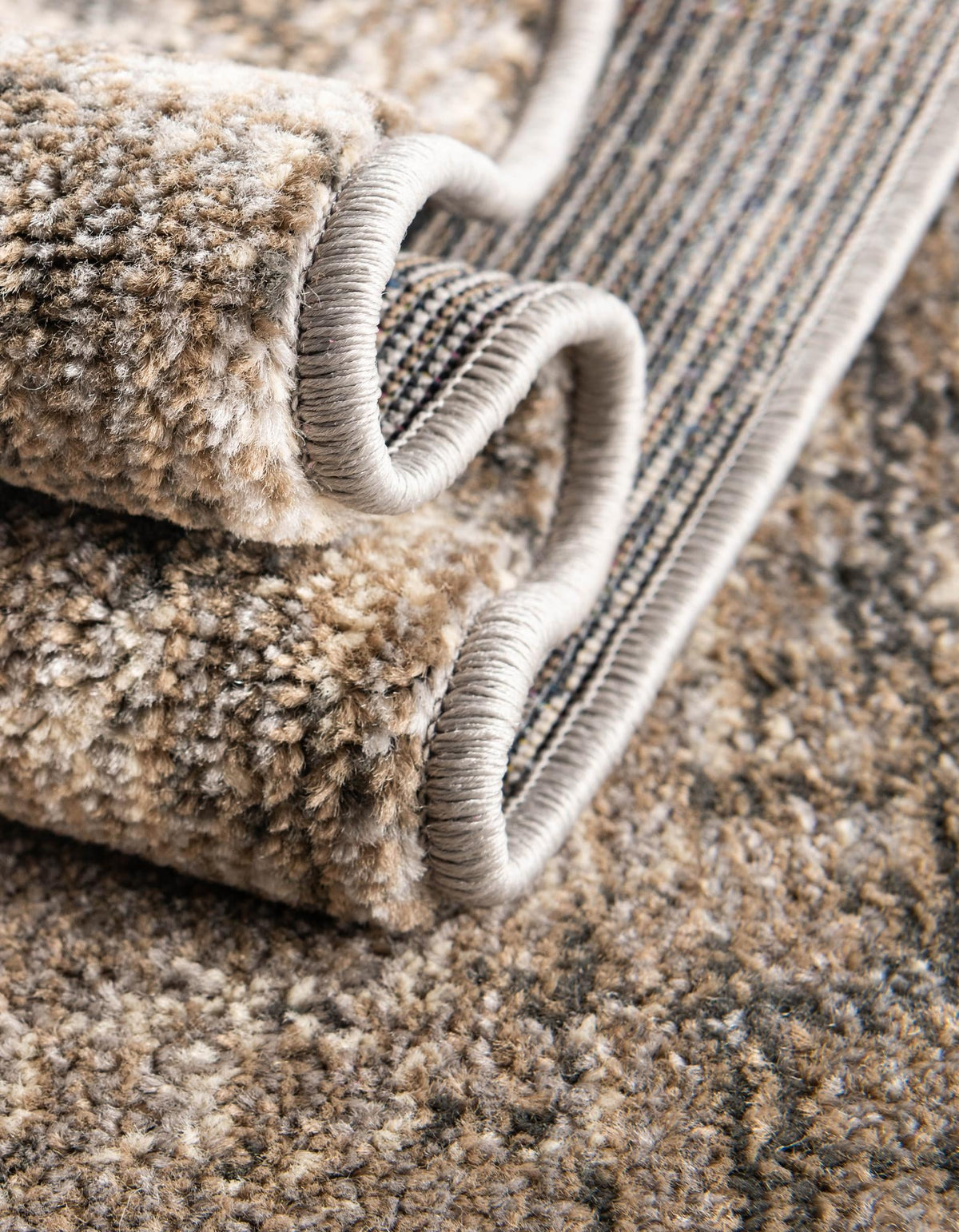 Chromatic Oasis Collection Area Rug -  Tropic Rectangular Gray  lifestyle 107