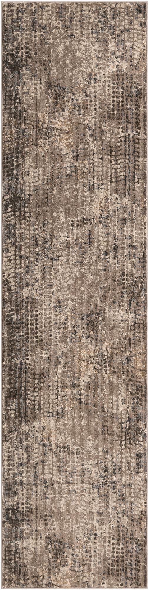 Chromatic Oasis Collection Area Rug -  Tropic Runner Gray  lifestyle 89