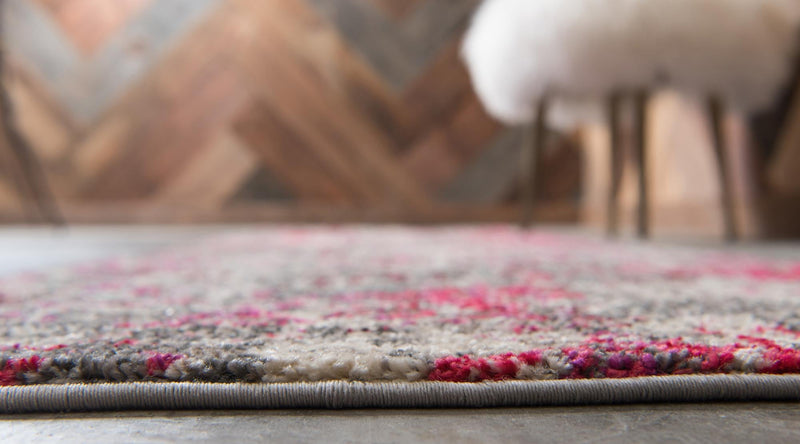 Chromatic Oasis Collection Area Rug -  Tropic Runner Pink  lifestyle 62
