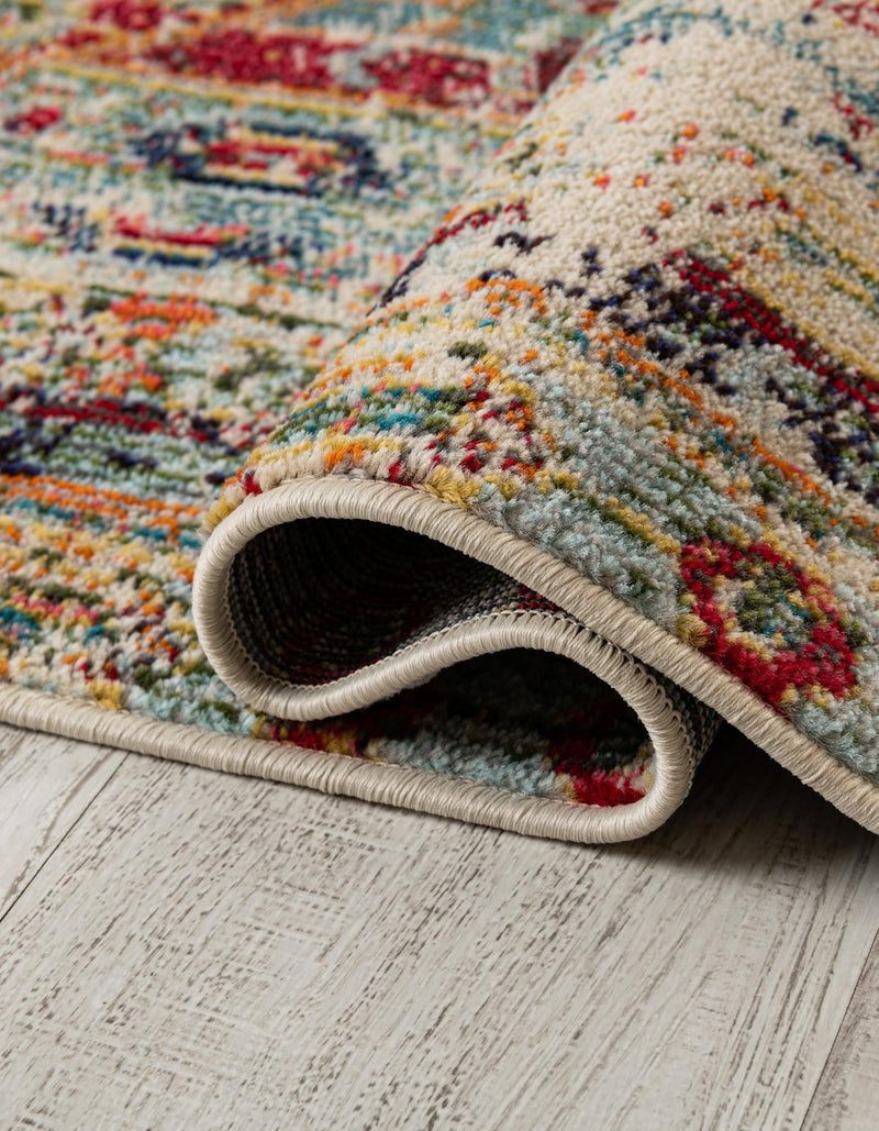 Sedona Vista Collection Area Rug -  Navajo Runner Blue  lifestyle 32