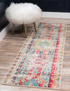 Sedona Vista Collection Area Rug -  Navajo Runner Blue  lifestyle 22