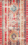 Sedona Vista Collection Area Rug -  Navajo Rectangular Cherry Pink  lifestyle 15