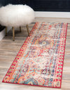 Sedona Vista Collection Area Rug -  Navajo Runner Cherry Pink  lifestyle 27