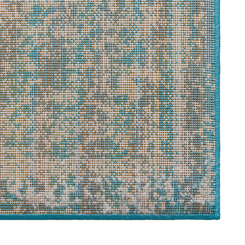 Amalfi Coast Woven Collection Area Rug - Sorrento Rectangle Blue  lifestyle 27