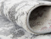 Amalfi Coast Woven Collection Area Rug -  Salerno Round Light Gray  lifestyle 72