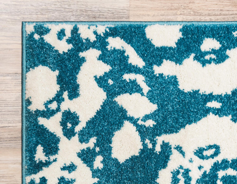 Amalfi Coast Woven Collection Area Rug -  Salerno Rectangle Blue  lifestyle 20