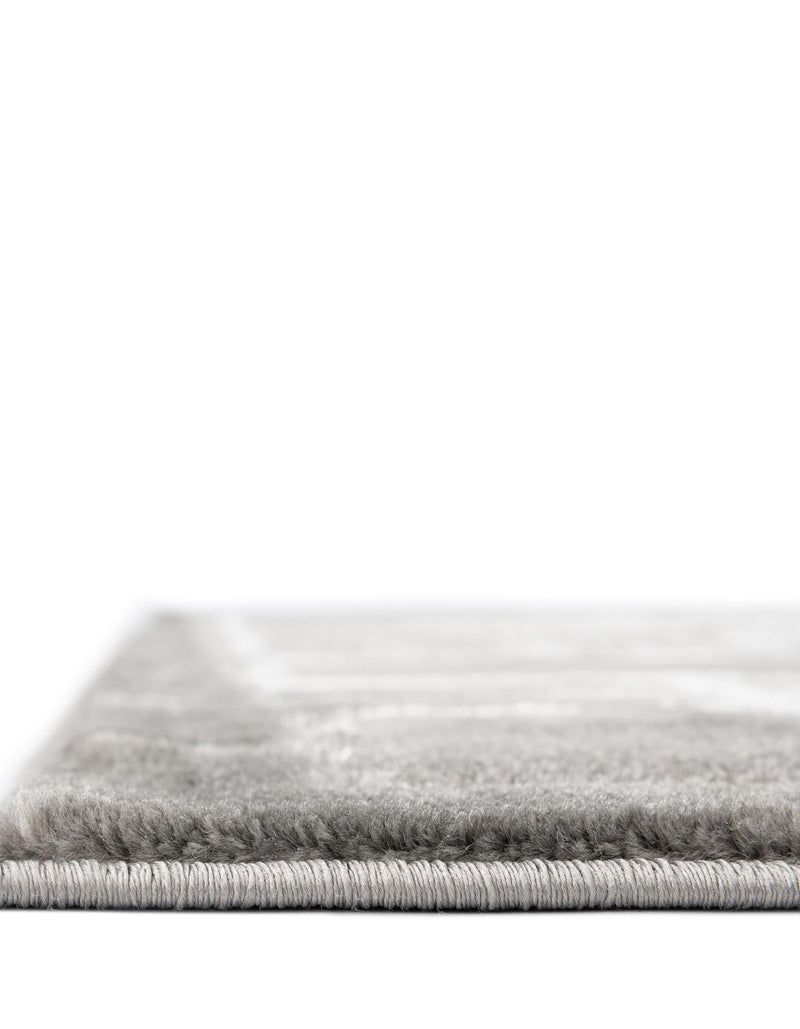 Hollywood Luxe Collection Area Rug -  Beverly (Gray Silver) Rectangle Gray Silver  lifestyle 7