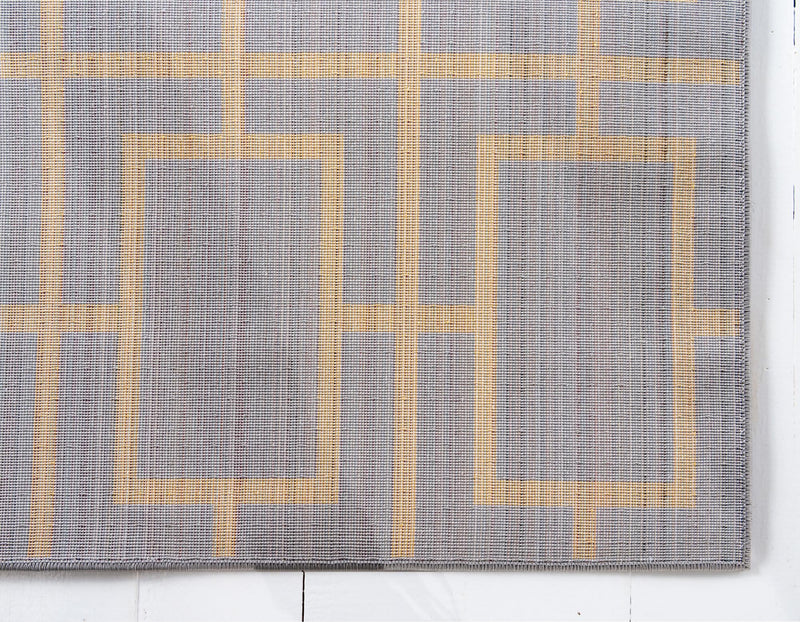 Hollywood Luxe Collection Area Rug -  Beverly (Gray Gold) Rectangle Gray Gold  lifestyle 10