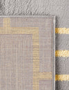 Hollywood Luxe Collection Area Rug -  Beverly (Gray Gold) Rectangle Gray Gold  lifestyle 18