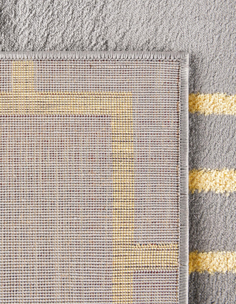 Hollywood Luxe Collection Area Rug -  Beverly (Gray Gold) Rectangle Gray Gold  lifestyle 18