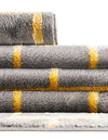 Hollywood Luxe Collection Area Rug -  Beverly (Gray Gold) Rectangle Gray Gold  lifestyle 14