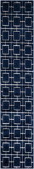 Navy Blue Silver