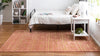 Hollywood Luxe Collection Area Rug -  Beverly (Coral Gold) Rectangle Coral Gold  lifestyle 4