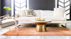 Hollywood Luxe Collection Area Rug -  Beverly (Coral Gold) Rectangle Coral Gold  lifestyle 13