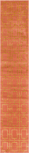 Hollywood Luxe Collection Area Rug -  Beverly (Coral Gold) Runner Coral Gold  lifestyle 14