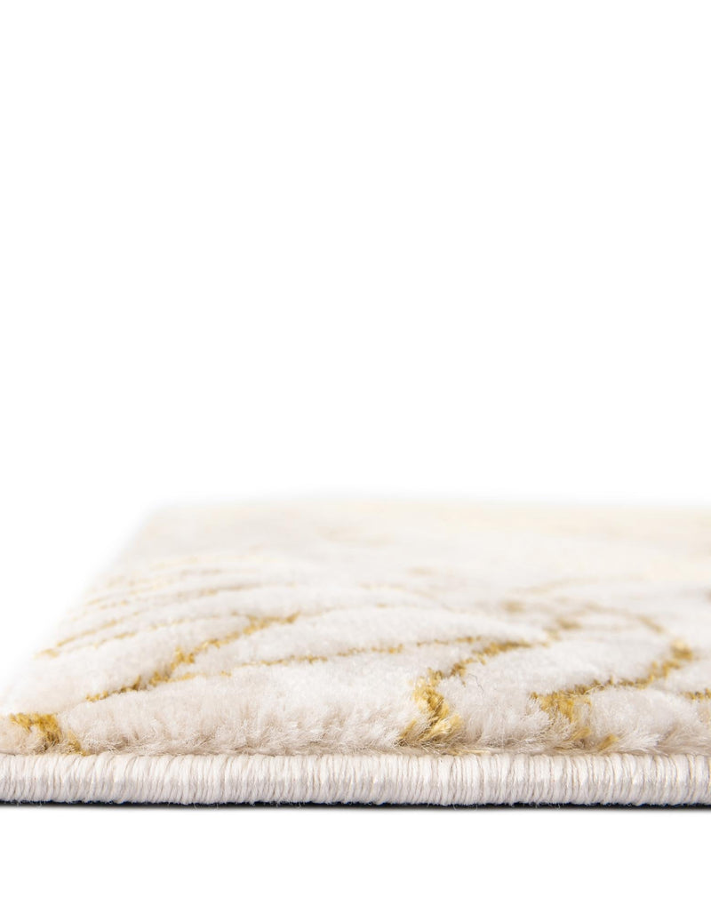 Hollywood Luxe Collection Area Rug -  Rodeo Rectangle White Gold  lifestyle 20