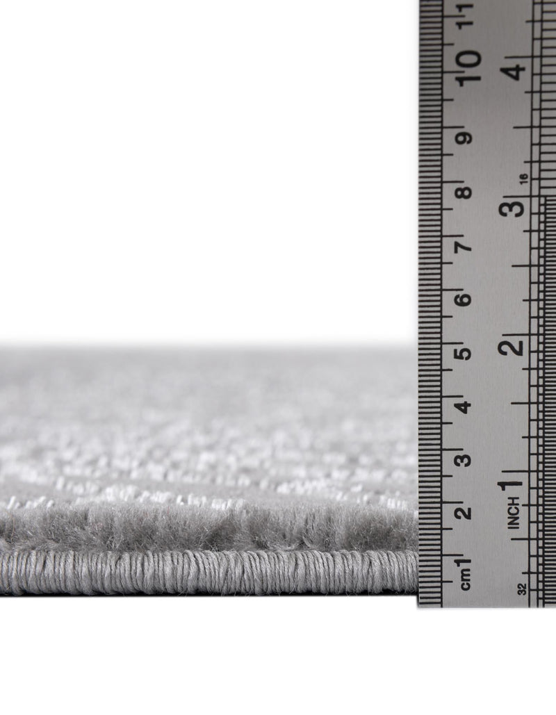 Hollywood Luxe Collection Area Rug -  Rodeo Rectangle Gray Silver  lifestyle 15