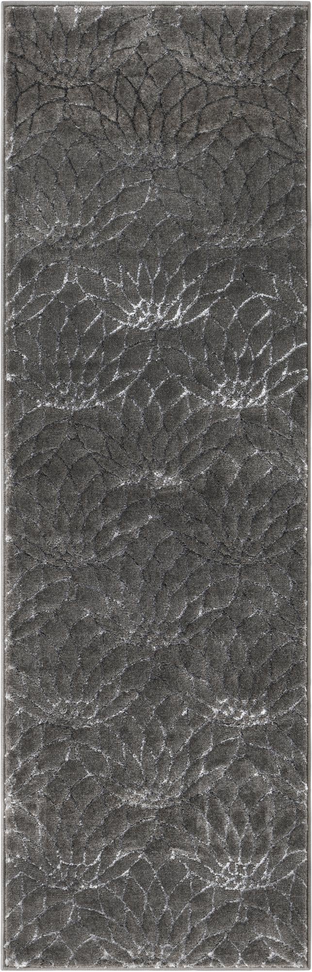 Hollywood Luxe Collection Area Rug -  Rodeo Runner Gray Silver  lifestyle 54