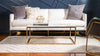 Hollywood Luxe Collection Area Rug - Sunset (White Silver) Rectangle White Silver  lifestyle 22