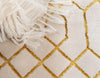 Hollywood Luxe Collection Area Rug - Sunset (White Gold) Rectangle White Gold  lifestyle 15