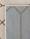 Hollywood Luxe Collection Area Rug - Sunset (White Gold) Rectangle White Gold  lifestyle 19