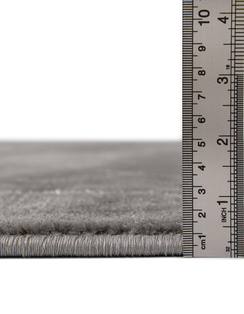 Hollywood Luxe Collection Area Rug - Sunset (Gray Silver) Rectangle Gray Silver  lifestyle 5