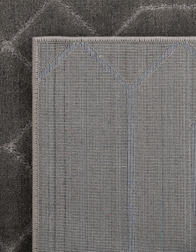 Hollywood Luxe Collection Area Rug - Sunset (Gray Silver) Rectangle Gray Silver  lifestyle 17