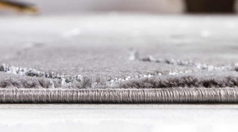 Hollywood Luxe Collection Area Rug - Sunset (Gray Silver) Runner Gray Silver  lifestyle 35