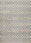 Hollywood Luxe Collection Area Rug - Sunset (Gray Gold) Rectangle Gray Gold Main