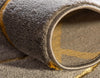 Hollywood Luxe Collection Area Rug - Sunset (Gray Gold) Rectangle Gray Gold  lifestyle 13