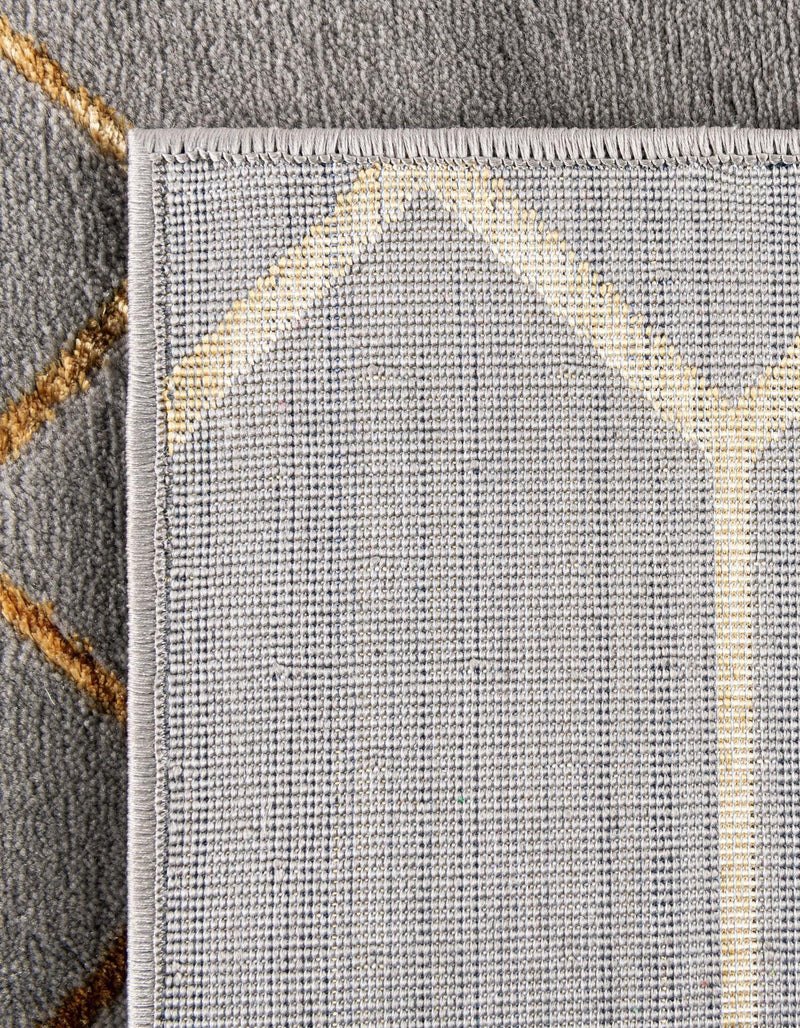 Hollywood Luxe Collection Area Rug - Sunset (Gray Gold) Rectangle Gray Gold  lifestyle 15