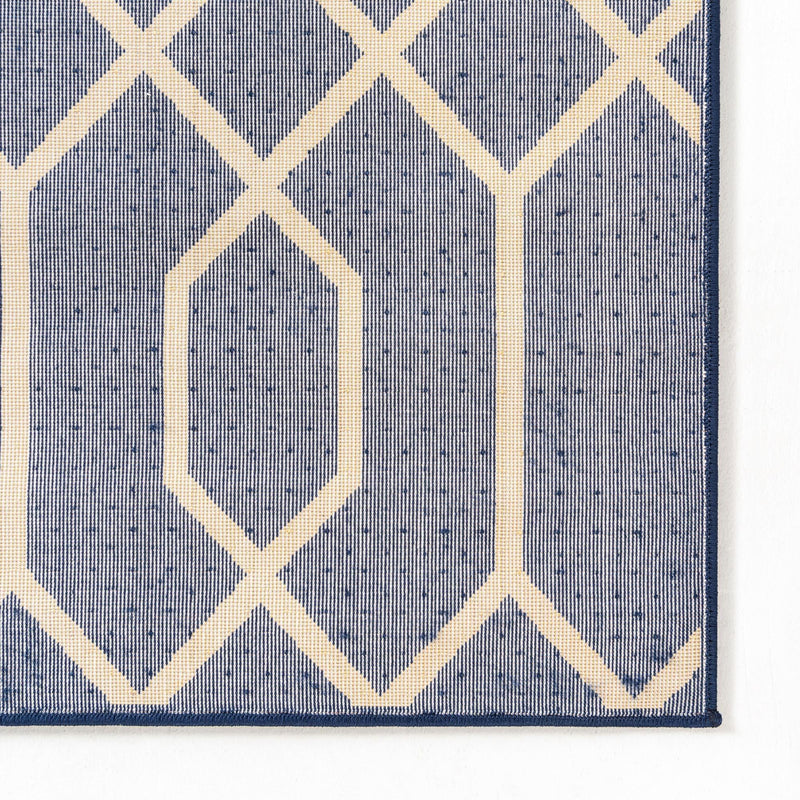 Hollywood Luxe Collection Area Rug - Sunset (Navy Blue Gold) Runner Navy Blue Gold  lifestyle 41