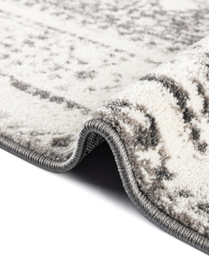 Amalfi Coast Woven Collection Area Rug - Sorrento Rectangle Gray  lifestyle 28