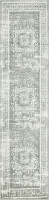 Amalfi Coast Woven Collection Area Rug - Sorrento Runner Gray  lifestyle 36